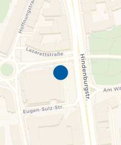 Vorschau: Karte von Parkhaus Waldthausenpark GmbH