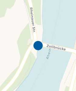 Vorschau: Karte von Rheinau Zollbrücke