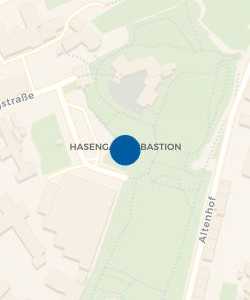 Vorschau: Karte von Hasengartenbastion
