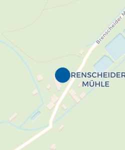 Vorschau: Karte von Waldrestaurant Brenscheider Mühle