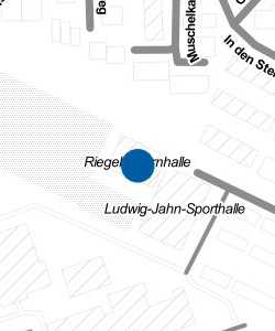 Vorschau: Karte von Riegelhofturnhalle