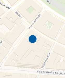 Vorschau: Karte von Herrenstraße-Parkhaus-am-Zirkel