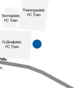 Vorschau: Karte von Vereinsheim FC Train