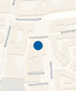 Vorschau: Karte von Rathaus am Fünferplatz
