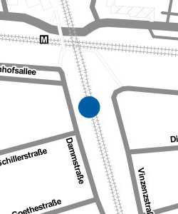 Vorschau: Karte von Haltestelle Bürstadt