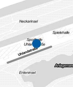 Vorschau: Karte von Spielhalle Uhlandstraße
