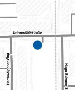 Vorschau: Karte von swa Carsharing - Universität Augsburg