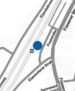 Vorschau: Karte von Bahnhof Biessenhofen