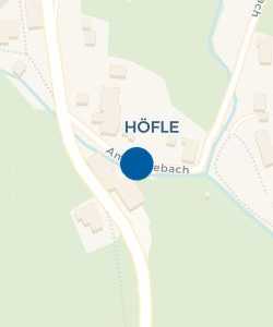 Vorschau: Karte von Höflesäge Wasserkraftwerk