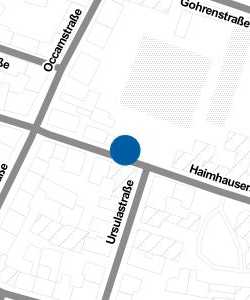 Vorschau: Karte von Kindergarten an der Haimhauserstraße