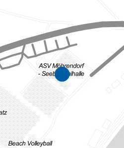 Vorschau: Karte von ASV Möhrendorf - Seebachtalhalle
