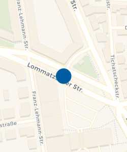 Vorschau: Karte von Taxihalteplatz Mickten