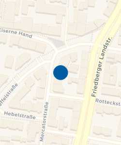 Vorschau: Karte von 2. Polizeirevier Frankfurt (Nordend)