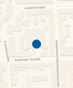 Vorschau: Karte von Parkhaus Asperger Straße