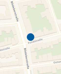 Vorschau: Karte von Stadtteilgarage Fundstraße hanova CITY PARKEN