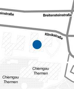 Vorschau: Karte von Simssee Klinik - Fachklinik für Psychosomatik, Orthopädie und Geriatrie