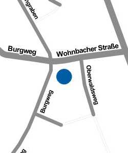 Vorschau: Karte von Burghotel Münzenberg