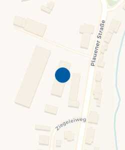 Vorschau: Karte von VR Bank Bayreuth-Hof eG Filiale Weischlitz