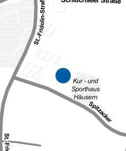Vorschau: Karte von Parkplatz Kur- und Sporthaus