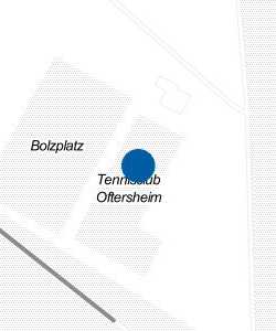Vorschau: Karte von Tennisclub Oftersheim