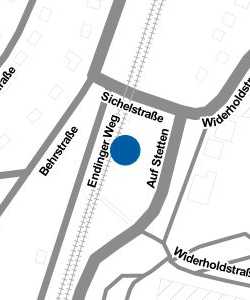 Vorschau: Karte von Balingen Süd Bahnhof
