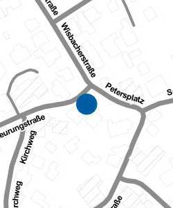 Vorschau: Karte von Sitzbank Petersplatz