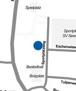 Vorschau: Karte von Hallenbad Seedorf
