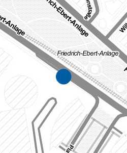 Vorschau: Karte von Call a Bike Messe Haupteingang/ Friedrich-Ebert-Anlage