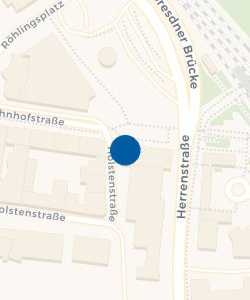 Vorschau: Karte von schmuckschmiede / Werkstätten Materialhof