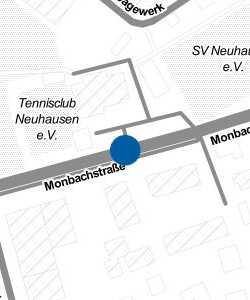Vorschau: Karte von Neuhausen Monbachhalle