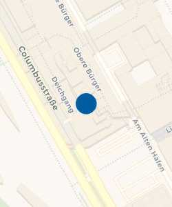 Vorschau: Karte von GEWOBA AG - Kundenzentrum im Columbus Center