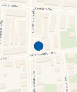 Vorschau: Karte von Hotel Kriemhild am Hirschgarten in München Nymphenburg