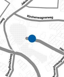 Vorschau: Karte von Parkplatz Kirche Wals