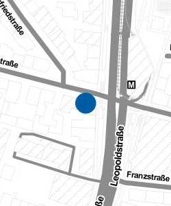 Vorschau: Karte von Geldautomat Raiffeisenbank München Süd eG