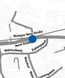 Vorschau: Karte von Parkhaus am Rathaus, Zufahrt West