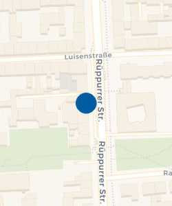 Vorschau: Karte von Rüppurrer Straße
