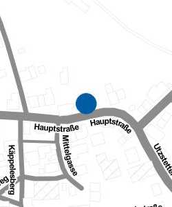 Vorschau: Karte von Raiffeisenbank Mutlangen eG, Ortsbank Ruppertshofen-Täferrot
