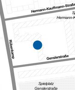 Vorschau: Karte von Schule Genslerstraße