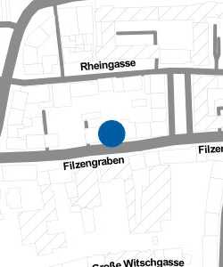 Vorschau: Karte von Kunsthochschule für Medien - Filzengraben