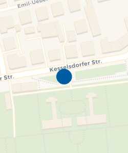 Vorschau: Karte von Taxihaltplatz Annenfriedhof