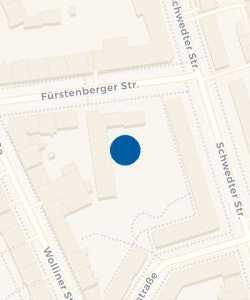 Vorschau: Karte von Städt. Kita Fürstenberger Straße