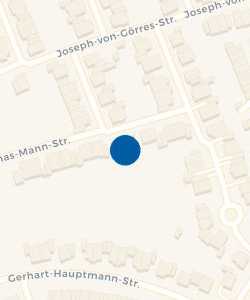 Vorschau: Karte von Spielplatz Thomas Mann Straße