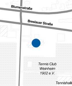 Vorschau: Karte von DJH Jugendherberge Weinheim