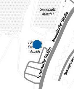 Vorschau: Karte von Turn und Festhalle Aurich