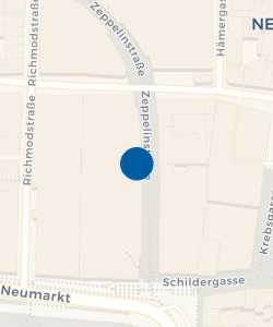 Vorschau: Karte von PAN - Klinik am Neumarkt Köln