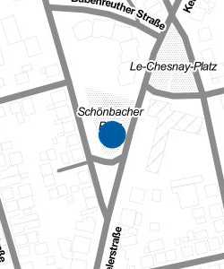 Vorschau: Karte von Schönbacher Platz