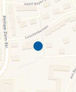 Vorschau: Karte von Kinderhaus Kunterbunt - Städtischer Kindergarten mit Krippe