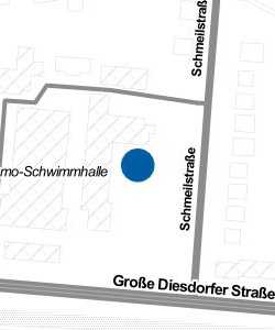 Vorschau: Karte von Gemeinschaftsschule/Sekundarschule "Oskar Linke", Grundschule " Schmeilstraße"