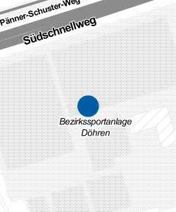 Vorschau: Karte von Bezirkssportanlage Döhren