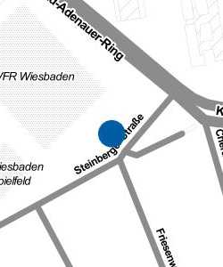 Vorschau: Karte von Vereinsheim VfR Wiesbaden